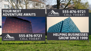 Selling Commercial Real Estate Signs: Tips for Getting Started